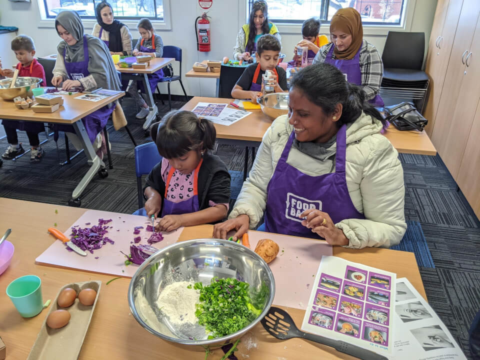 Bringing families together with food