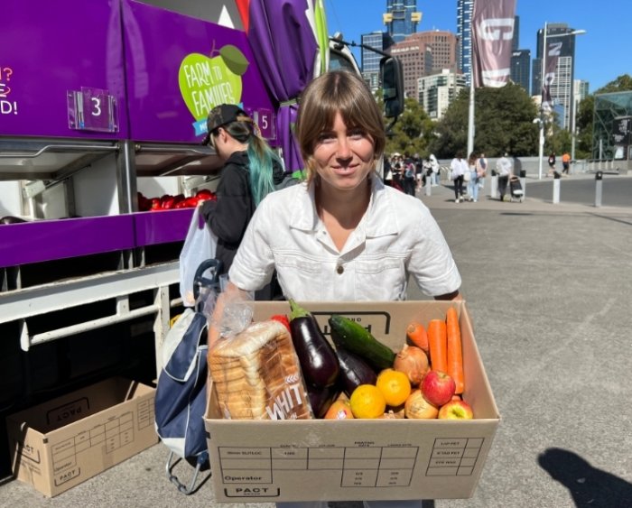 Foodbank market hamper